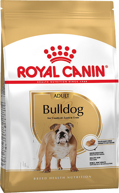 Корм для собак породи Англійський бульдог ROYAL CANIN BULLDOG ADULT 3 кг Київ - фото 1