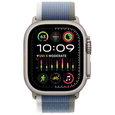 Ремешок для смарт-часов Armorstandart Trail Loop для Apple Watch 49/46/45/44/42 (Series 1-3) Green Grey (ARM74230) Винница