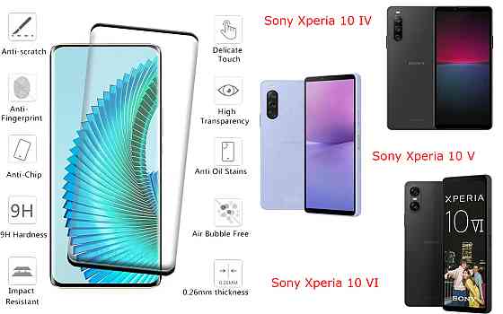 Захисне скло HyperGlass Pro для Sony Xperia 10 IV, Xperia 10 V, Xperia 10 VI – максимальна чутливість та захист Київ