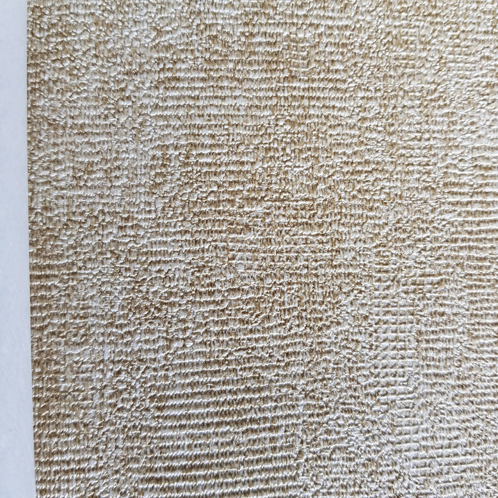 Шпалери метрові вінілові на флізелін Yuanlong Samsara однотонні ефект потертості під штукатурку золотисті Київ - фото 1