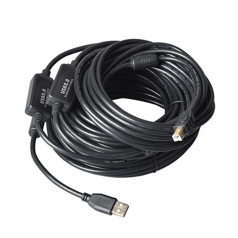 Кабель USB 2.0 10м для принтера и сканера с фильтрами Киев - изображение 1