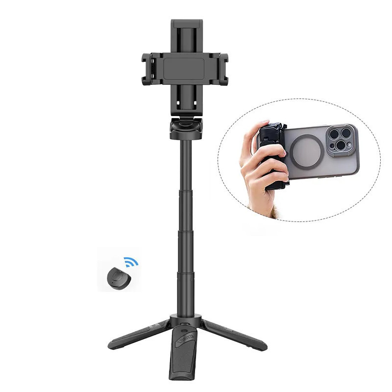 Ручка штатив настольный для телефона 22-37см пульт Ulanzi JJ02 Киев - изображение 1