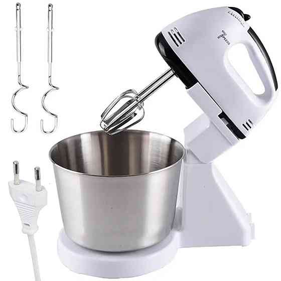 Ручной миксер с чашей 2л,380Вт,7 скоростей,SCARLE,SC-133T SBR Киев