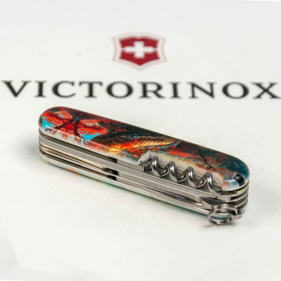 Нож Victorinox Huntsman Zodiac 91 мм Бойовий дракон (1.3713.7_Z3230p) Винница - изображение 2
