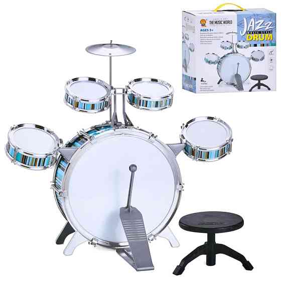 Дитяча іграшка Барабанна установка 2042T 5 барабанів Вінниця