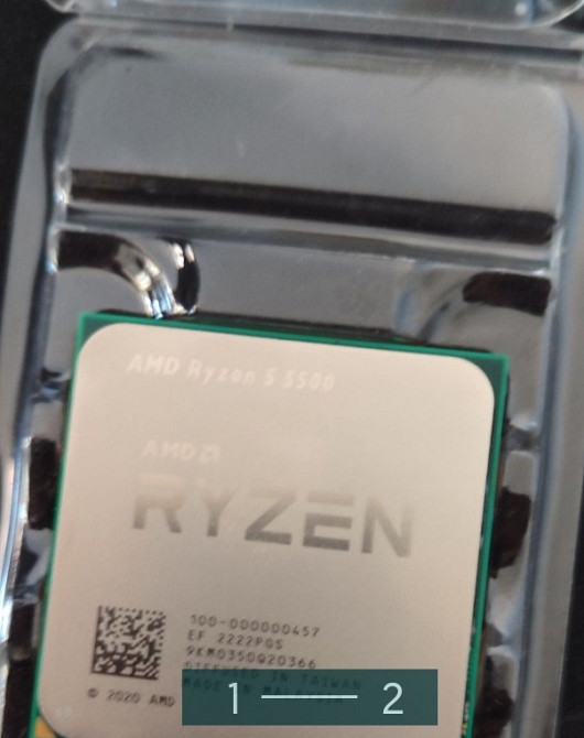 Процесор AMD Ryzen 5 5500 (3.6 GHz 16 MB 65 W AM4) Tray Київ - фото 2