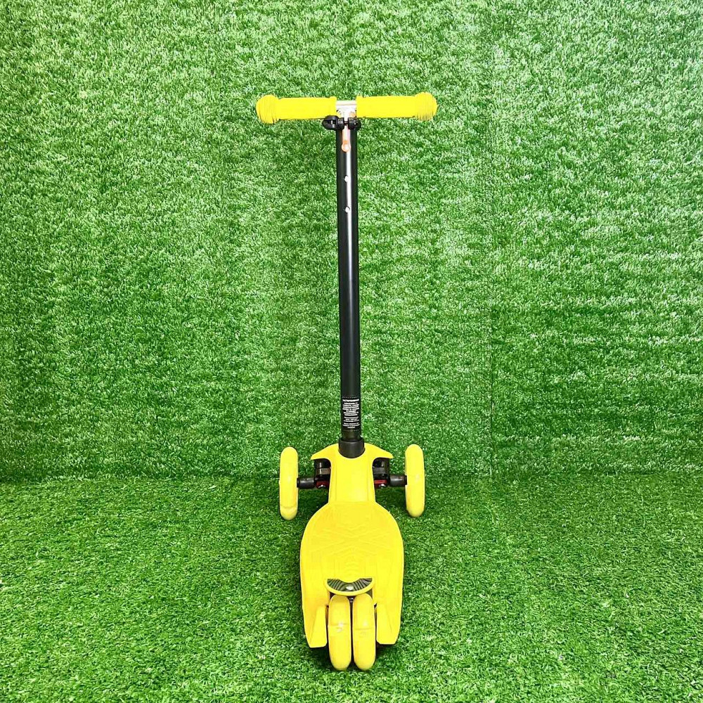 Самокат триколісний iTrike MAXI з підсвічуванням коліс Жовтий (JR 3-003-Y) Чернігів - фото 9