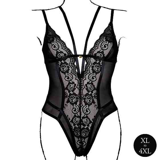 Еротичний боді Bodysuit with Adjustable Sliders Plus Size Sex Aura Київ