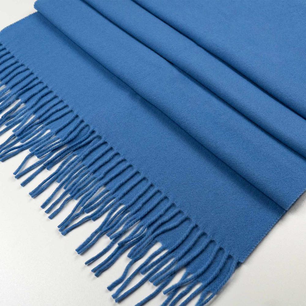 Шарф женский кашемировый 50х200 SAFALANO голубой Сумы - изображение 4