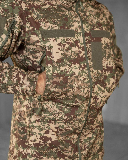 Тактичний костюм софтшел хижак ТР6452 Одеса - фото 7