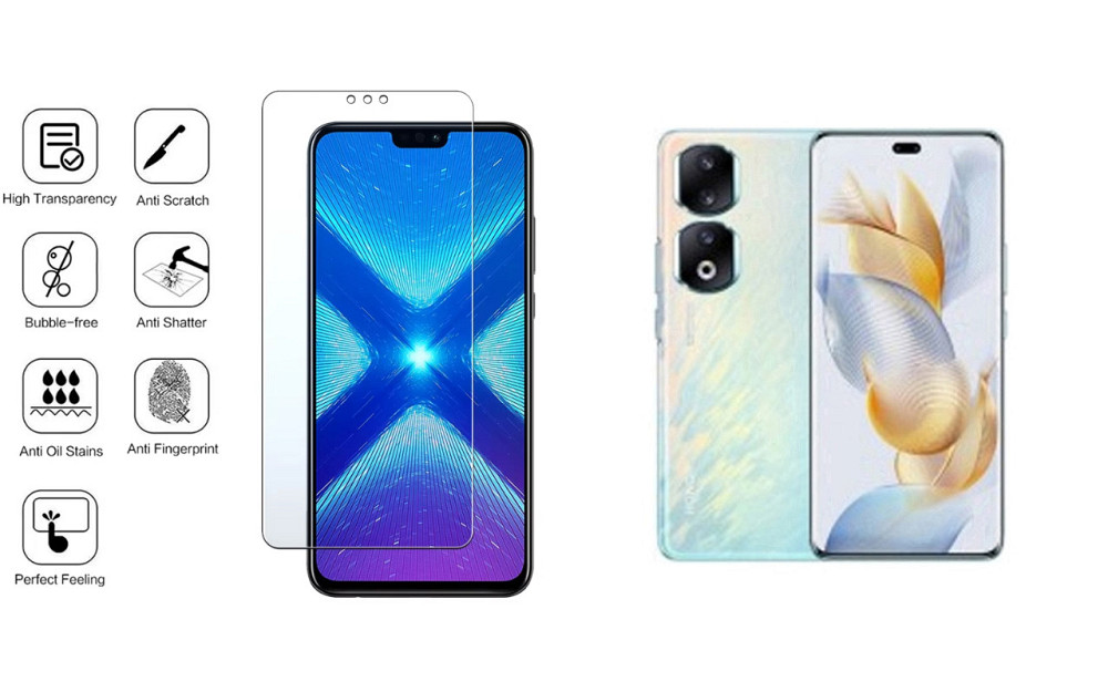 Захисне скло NeoGlass для Honor 90 Pro – надпрозоре та стійке Київ - фото 4