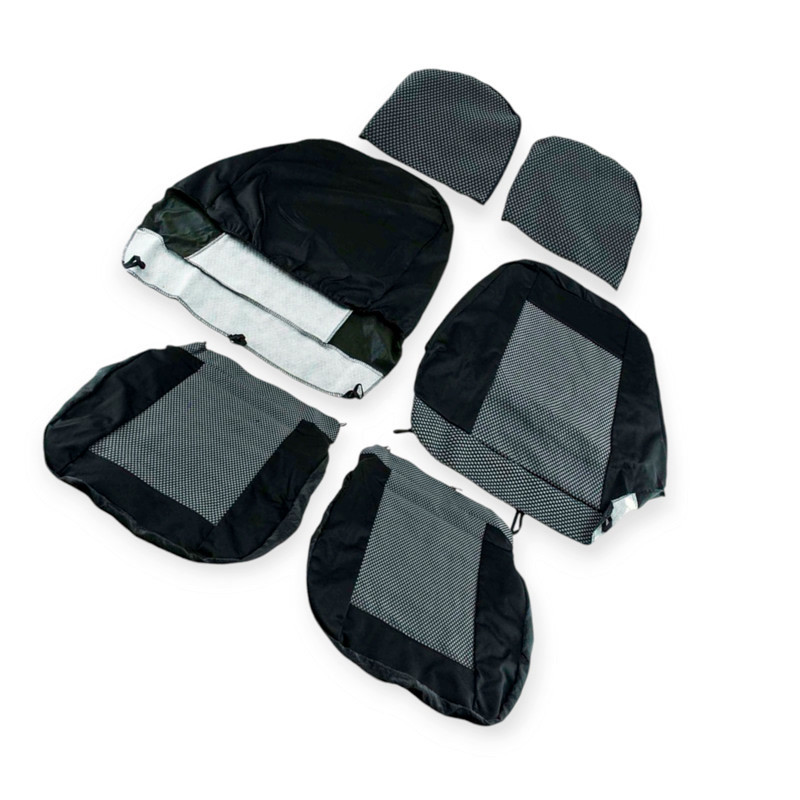 Чохли салону ваз 2108-21099, 2113-2115 (тюнінг) сірі Мукачево - фото 1