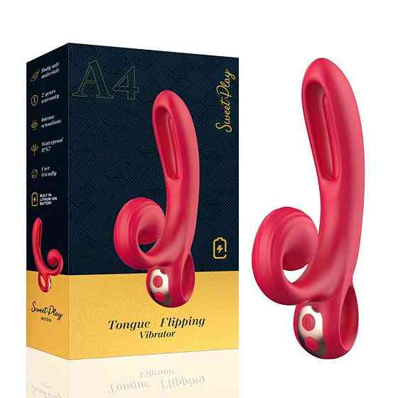 Вибратор – кролик с язычком Sweet Play Sex Aura Киев