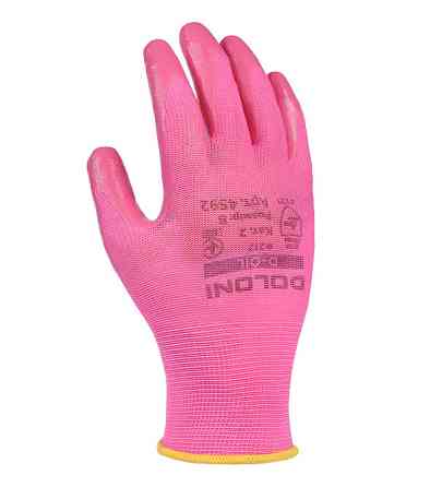 Перчатки рабочие трикотажные c нитриловым покрытием Doloni D-Oil 4592, р.8 Ровно