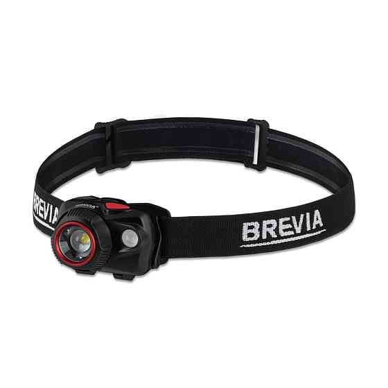 Ліхтар налобний Brevia 520Lm, Focus Control, 800mAh, 3xAAA, білий/червоний Львів