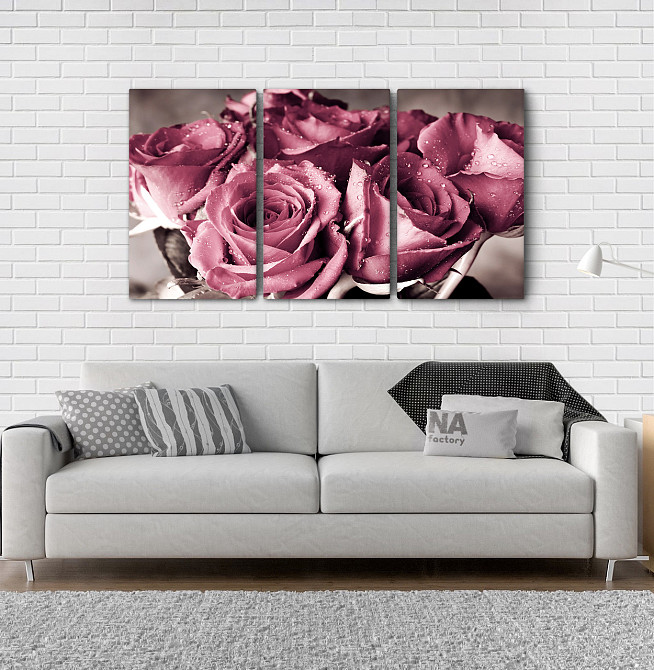 Модульна картина Троянди Букет Аrt-118_3А Київ - фото 2