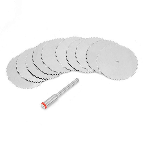 Отрезные круги 22 мм (10 шт) абразивные диски для гравёра, дремеля, мини-пилы, резки дерева, пластика, металла Киев - изображение 8