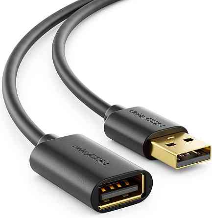 Кабель подовжувач USB 2.0 тато мама DeleyCON MK715 1,5м Луцк