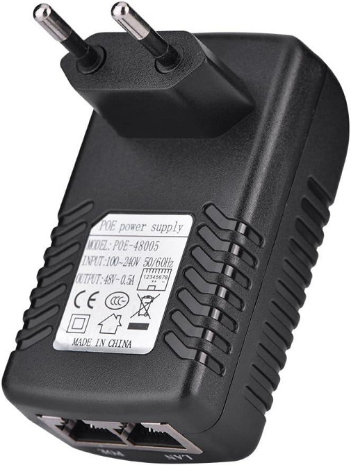 Адаптер PoE RJ45 48В для живлення IP-камер Київ - фото 4