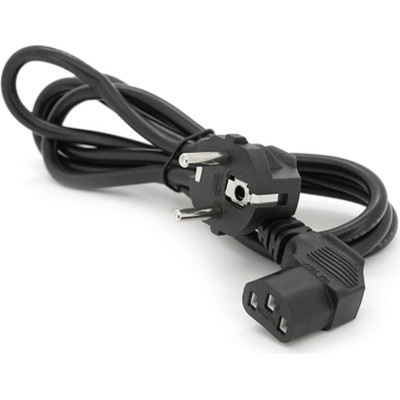 Кабель питания C13 1.5m 0.75mm2 90° corner Voltronic (PC-186A CEE7/7-C13-CCA15) Винница - изображение 2