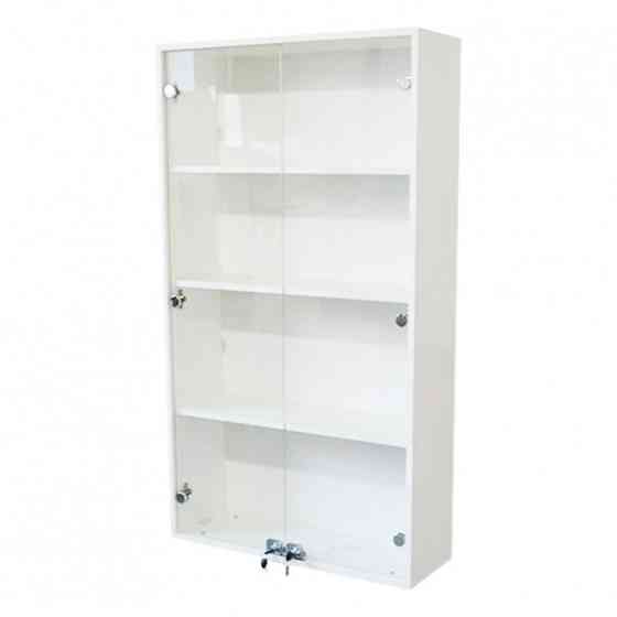 Вітрина косметологічна для кабінету зі склом Київ