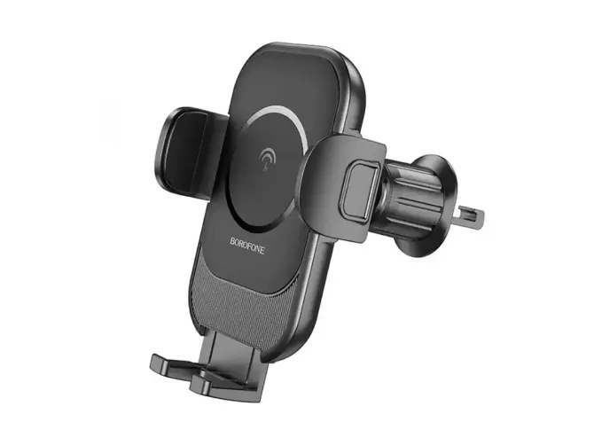 Крепление для телефона с зарядкой mobile holder Borofone BH204 Blue Charm Wireless Одесса - изображение 2