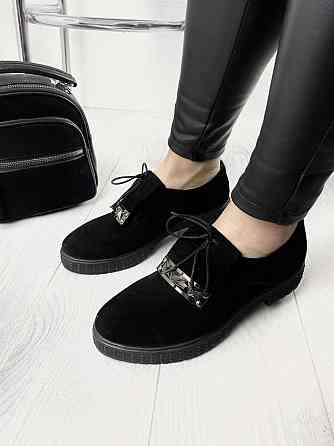 Olli Туфлі жіночі OLLI 1-2750 чорні (весна-осінь, замша натуральна) (3251) лише 37р. Коломыя