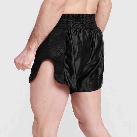 Шорти для тайського боксу Leone Flag Black XL Кам'янське