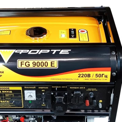 Генератор Forte FG9000E 7kW (59706) Винница - изображение 2
