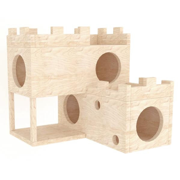 Домик для шиншиллы 