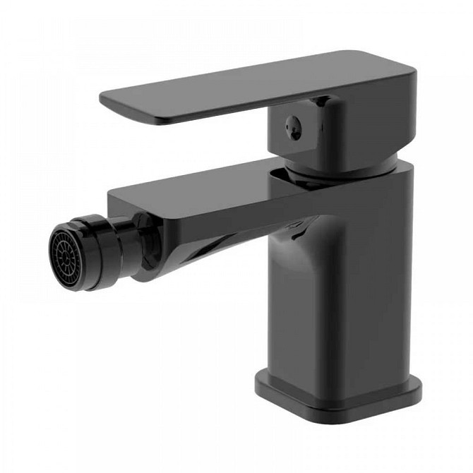 Змішувач для біде Haiba Kubus 002 BLACK чорний латунний (HB9621) Чернівці - фото 2