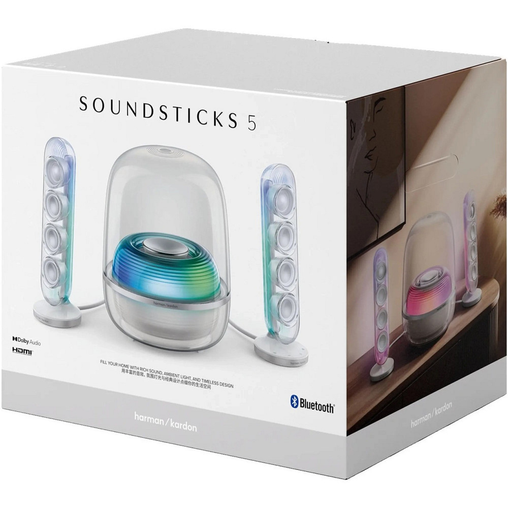 Акустична система Harman/Kardon SoundSticks 5 White (HKSOUNDSTK5WEP) ( 17464 ) Харьков - изображение 11