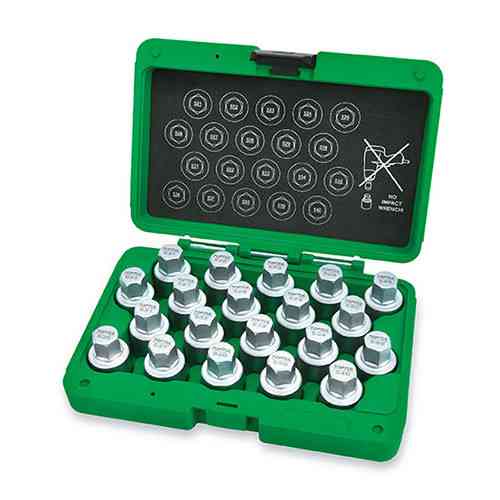 Набір головок для демонтажу секретних болтів VW 20ед. TOPTUL JGAI2001 Одеса