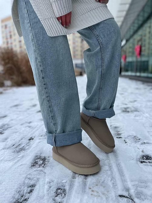 ITTS Угги жіночі ITTS A801-C капучіно (зима, шкіра натуральна) (5737) 39 Коломия - фото 6