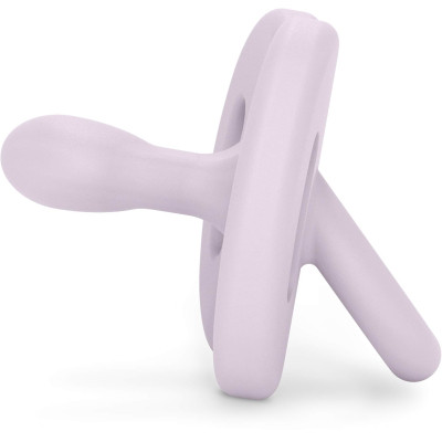 Пустушка Suavinex Colour Essence силіконова фізіологічна, 0-6 місяців, світло-фіолетова (308604) Вінниця - фото 2