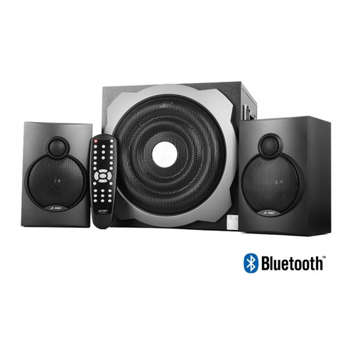 Акустична система 2.1 A-521X Sub-18W+2*13,5W USB+Bluetooth +картридер SD/MMC/MS чорний F&D
    
            
                Акустична система 2.1 Житомир