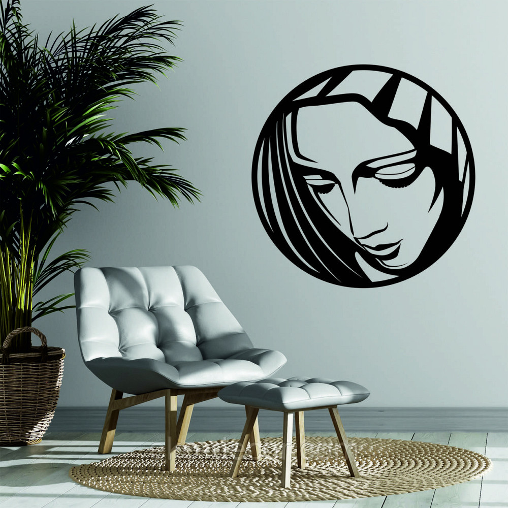 Декоративне настінне Панно «Сонеслава Матір», Декор на стіну 90*90 см, Чорний Київ - фото 3