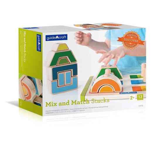 Дерев'яний сортер Guidecraft Manipulatives Чергування та поєднання (G6735) Харьков