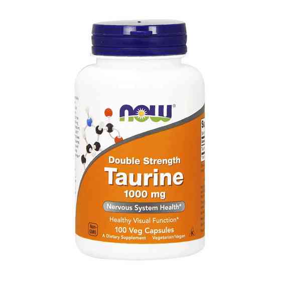 Taurine 1000 mg Double Strenth (100 veg caps) Луцк