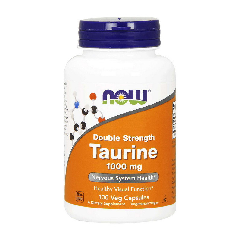 Taurine 1000 mg Double Strenth (100 veg caps) Луцк - изображение 1