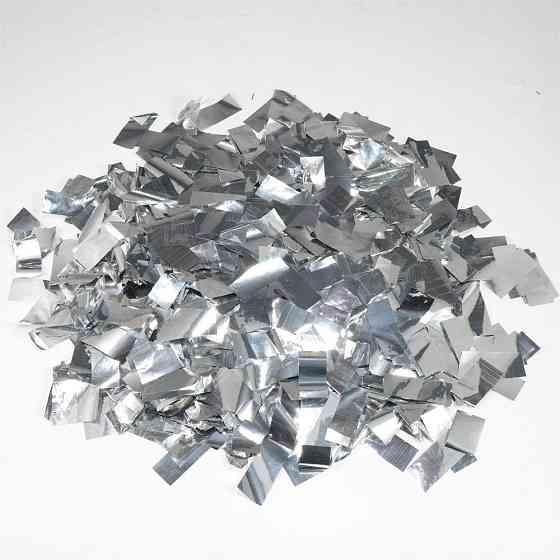 Метафан из фольги праздничный 800 г серебристый Киев