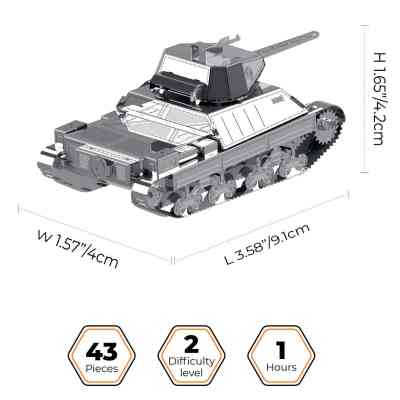 Конструктор Metal Time коллекционная модель P 26/40 (MT062) Винница