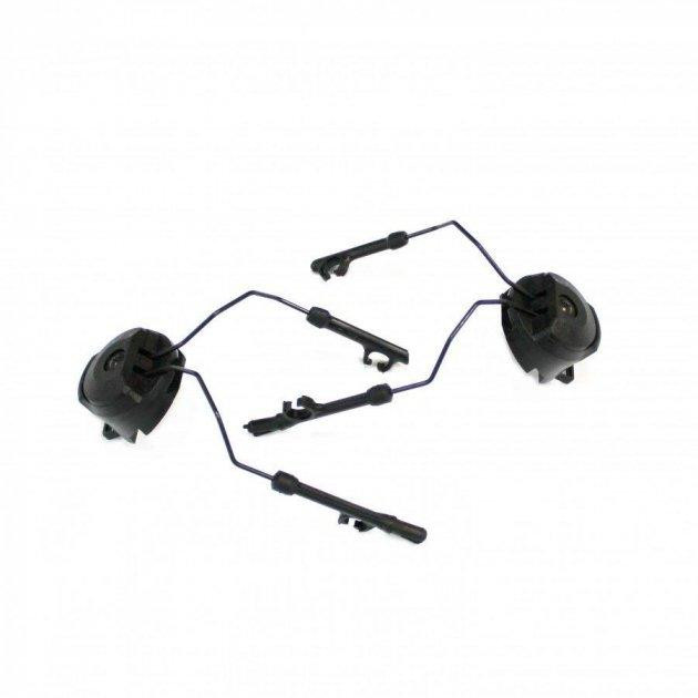 Адаптер для шлема кронштейн для гарнитуры Peltor Comtac (Черный) Винница - изображение 3