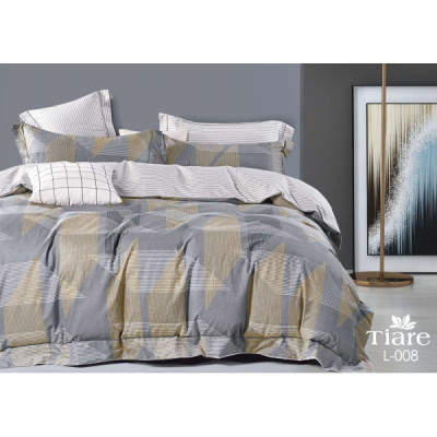 Постільна білизна Tiare L008 Сатин Deluxe євро (L008_DeLuxe_ev) Вінниця - фото 1