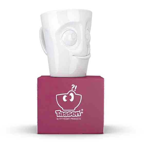 Чашка с ручкой Tassen Вкусняшка (350 мл) фарфор Белый Киев