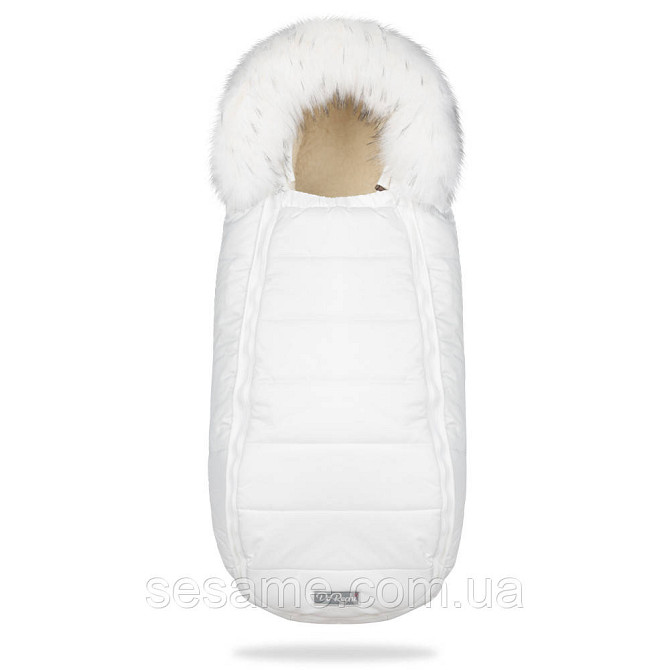 Конверт-Кокон на овчине Baby XS ДоРечі Белый Харків - фото 2