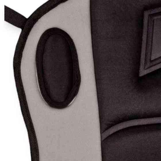 Накидка подогревом сиденья+спинка высокая черно-серая 12в, 48вт, переключ. 3 режима 115х49см vito с Мукачево