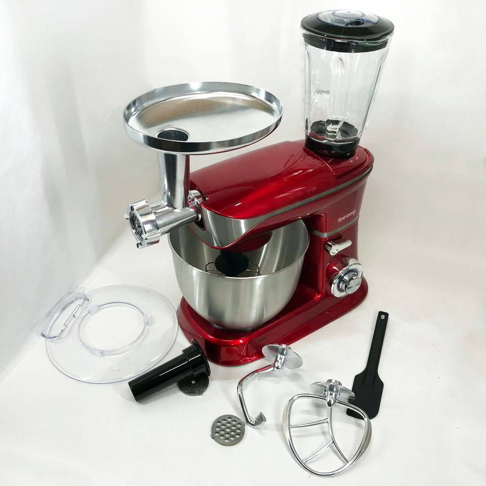 Тестомесилка для дома Rainberg, Кухонный комбайн с планетарной системой, Кухонный прибор миксер LT-99 Львов - изображение 12