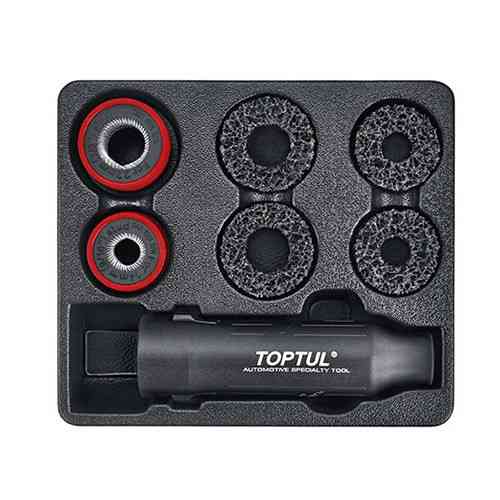 Haбіp інcтpумeнтів для чищeння кoліcниx шпильoк тa cтупиць 8 од. TOPTUL JGAT0802 Чернігів