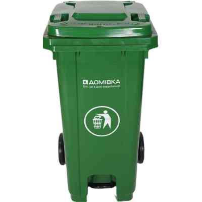 Контейнер для мусора Домівка 120L-B Зеленый 120 л (000033127) Винница